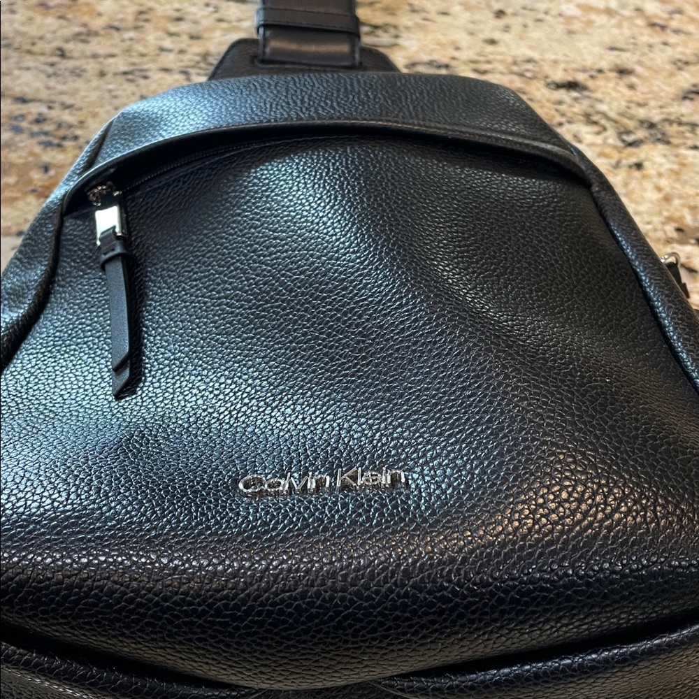 Calvin Klein Myra Faux Leather Convertible Backpack - Picture 6 of 10